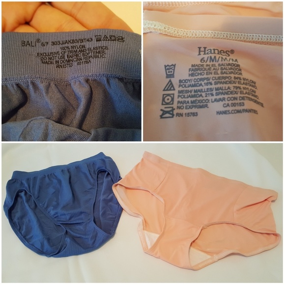 hanes microfiber panties